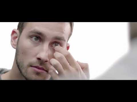 Como colocar lentes de contato com o Ed.