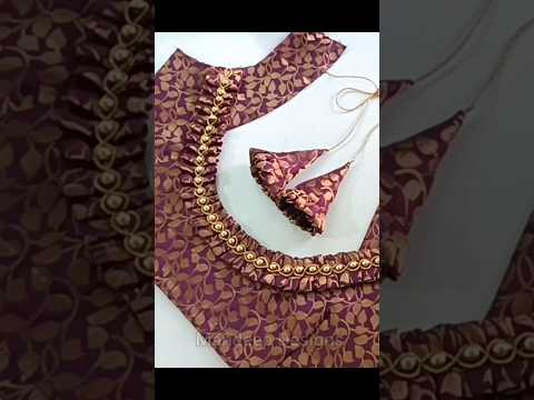 beautiful blouse back neck design #shors #shortvideo