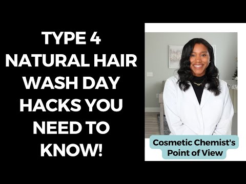 TYPE 4 NATURAL HAIR SHAMPOO HACKS YOU NEED TO KNOW!