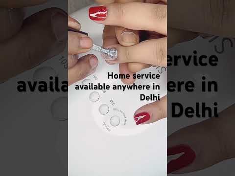 💅 Affordable Nail Extension Home Service! Just ₹500 😍 | #DesiBeauty #nailreels #shorts
