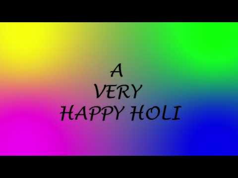 Holi Function celebration