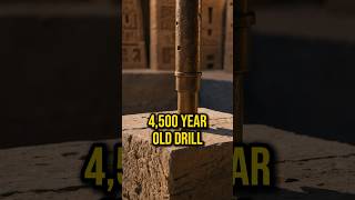 Tools of a Lost Civilization! Advance Egyptian Drills #mystery #history #ancient #joerogan #shorts