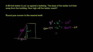 Pythagorean Theorem Application