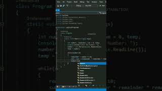 Find Armstrong Number or Not Program in C# | AGTAMILTECH