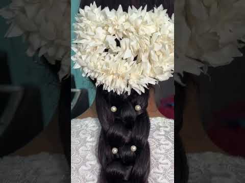 ##south Indian long hair hairstyle ##