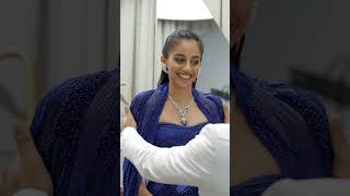 The Gaurav Gupta Blue Bustle Gown Ft. Banita Sandhu