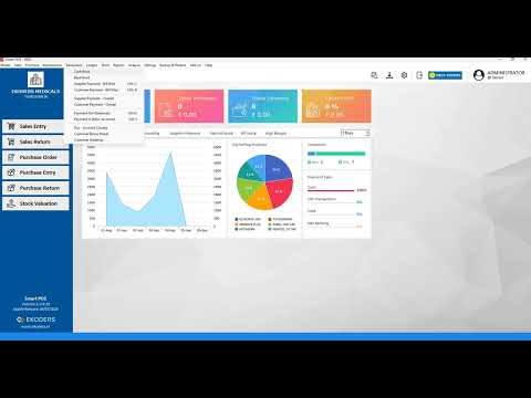 Medical/Pharmacy Software - Ekoders Software - Tamil - Overview
