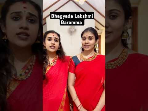 Navaratri Day 6 - Bhagyada Lakshmi Baramma - S.Aishwarya & S.Saundarya ft Harish Abhinav