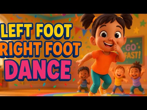 Left Foot, Right Foot | #singalong | #kindergarten | #nurseryrhymes