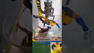 The result of aiming for the key that two people have #cranegame #ufocatcher #clawmachine #arcade