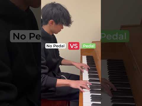 How piano sounds without pedal... #piano