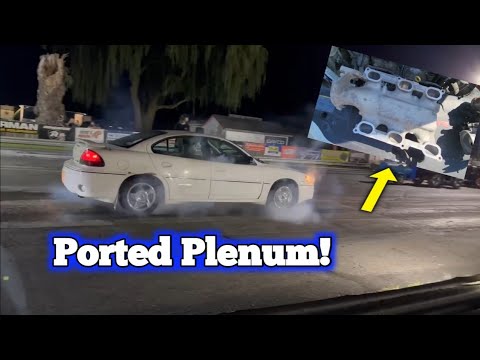 Ported Intake Plenum install and track test!