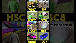 Real code 💥 Indian bike driving 3d all new cheat code update + plugin cheat code | indian bike 3d