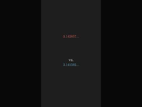 22⁄7  is NOT π ! Here’s Proof! 📊  #maths