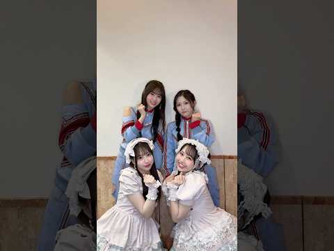 【櫻坂46 #谷口愛季 さん #向井純葉 さんとコラボ🍑】CDTVライブライブにて🤍ありがとうございました🫧 @sakurazaka46SMEJ #PiKi #櫻坂46