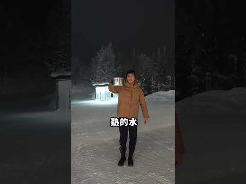 變成雪花真的超酷！❄️❄️❄️ #thedodomen