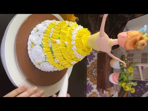 Gorgeous Barbie Doll Cake | Full Decorating Guide /How to Make a Perfect Doll Cake at Home