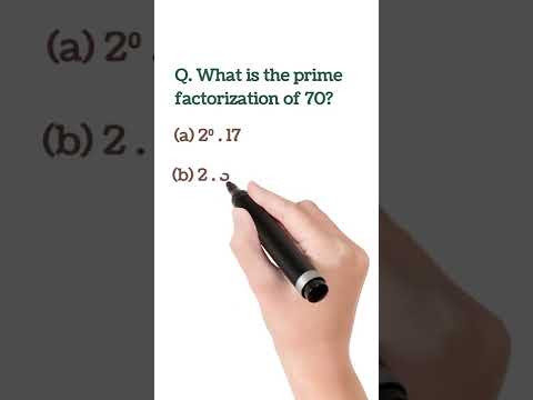 Prime Factorization of 70