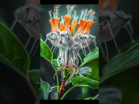 artificial beauty ✴️#3d #animations #ai #viral #video #anatomy #medicosphere #plants #medicos #nice
