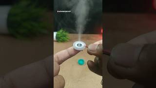 Experiment with Ultrasonic humidifier😅 module #shorts #experiment #humidifer #ashwinprojects