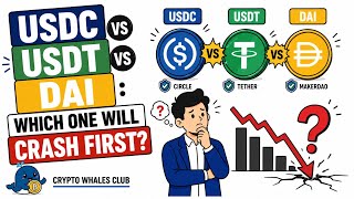 USDT vs USDC vs DAI: Which is actually safe? #Stablecoins #Crypto #DeFi