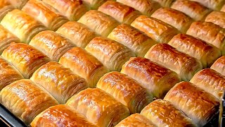 How come I didn't know about this new method before? Super crisp and delicious PUFF PASTRY recipe