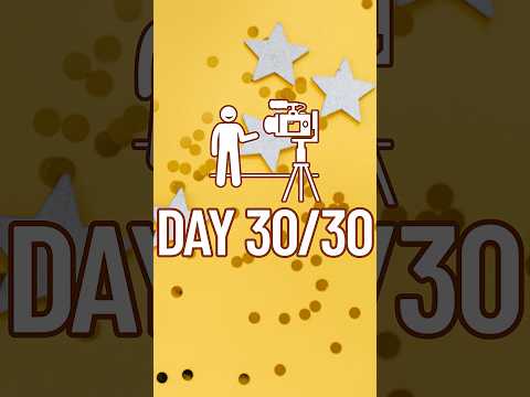 Talking to the camera challenge is done, results are surprising! Day 30/30 of #30daychallenge