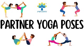 Fun Partner Yoga Poses for Kids | Yoga for Children | Yoga with Friends | Yoga Guppy