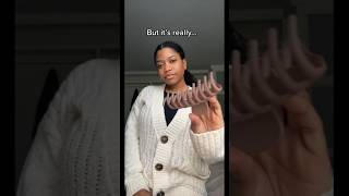 Mini Twists + Claw Clip! 🤍 Length Retention Style #minitwists #hairgrowthjourney #protectivestyles