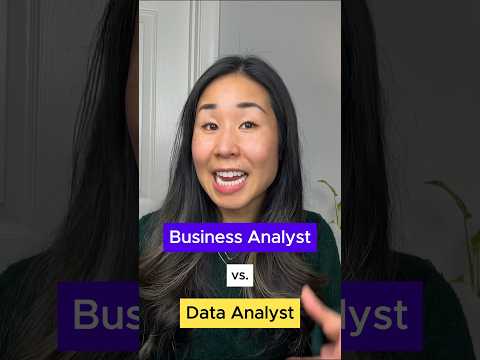 What’s the difference between a business analyst and data analyst? #dataanalytics #businessanalyst