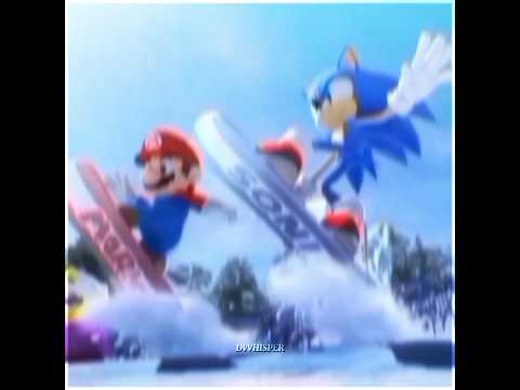 Sonic & Mario edit // trying something new || #sonicthehedgehog #mario #edit