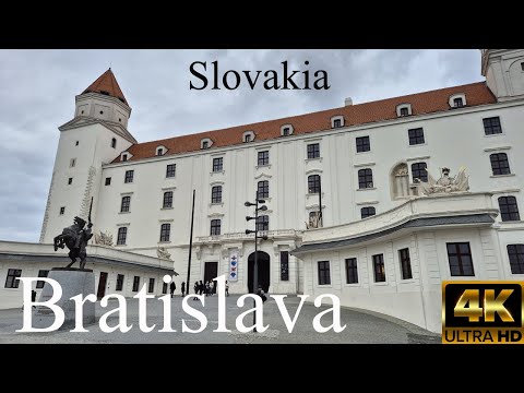 Exploring Bratislava, Slovakia I 4K I Part 1