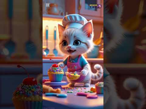 #easylearning #catvideos #cat #cartoon #catshorts #catlover #catstory #aicat #foodname #for kids
