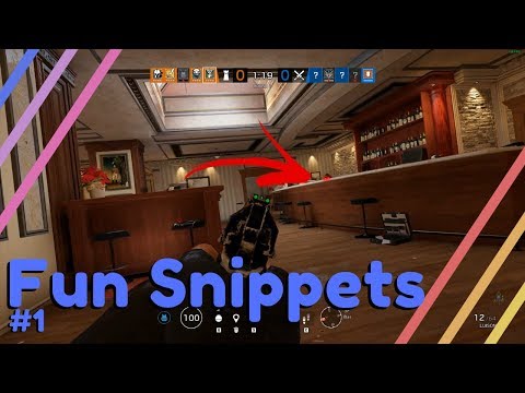 Rainbow Six Siege - Fun Snippets #1