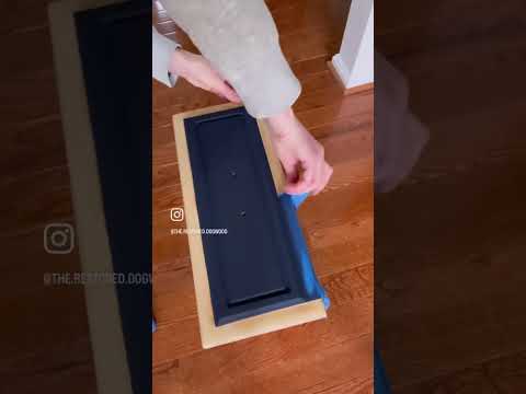 Amazing Vintage Desk Update! #shorts  #furnitureflip #furnituremakeover