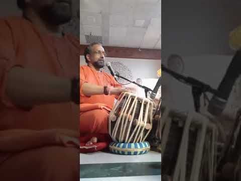 Swami Pranavamritananda Puri - AMMA's first Tabla player - (4)