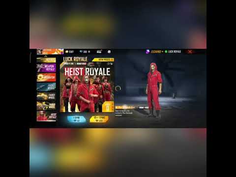 New FF money 💰 HEIST ON FF ROYAL