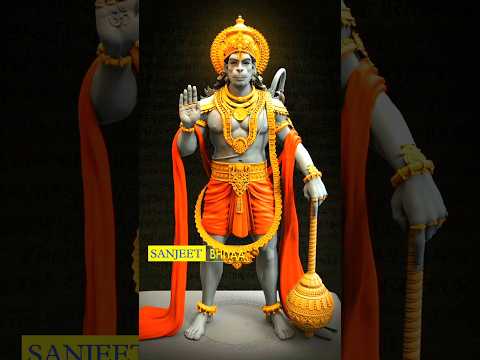 Aasman Ko Chukar Dekha #hanuman #hanumanchalisa #shorts