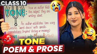 Identify Tone of the Speaker in 5 Seconds🔥 Class 10 ( All chapters)