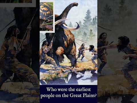 The First People on the Great Plains #shorts  #ancienthistory #clovis #greatplains
