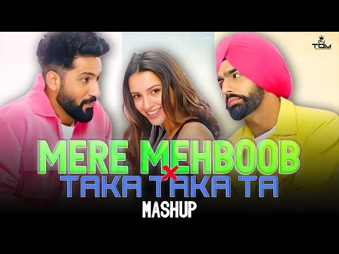 Mere Mehboob Mere Sanam X Taka Taka (Mashup) DJTOMOFFICIAL | 90s Bollywood Songs