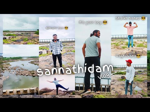 Moto Vlogging and Adventure at Sannathi Dam 🌊 | Epic Fun with Friends ❤️ #Sannathidam #explore