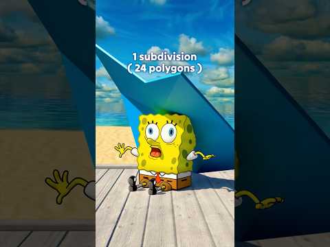 More Subdivisions = Comfy Sponge
