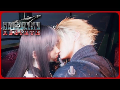 Cloud & Tifa Kiss close up ( freecam ) - Final Fantasy 7 Rebirth PC