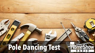 How can I do a load analysis on a dancing pole?