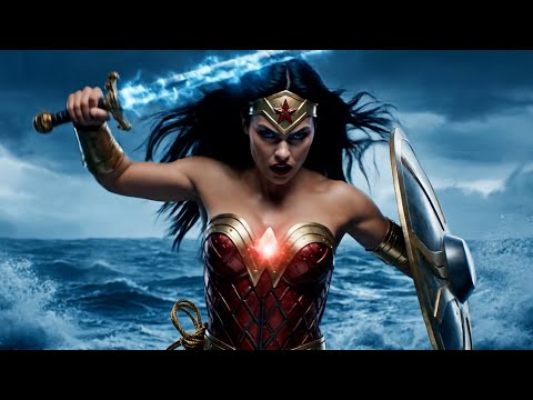Wonder Woman Epic Battle | Cinematic Ocean Fight Scene (Ultra Realistic)