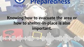 Health Minute: Emergency Preparedness