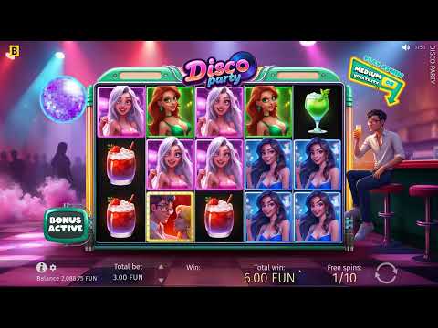 New Slot Disco Party