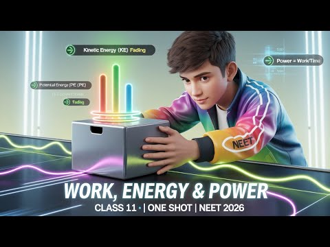 Work Energy and Power ONE SHOT Revision | Physics ONE SHOT for NEET 2026 | WEP Revision