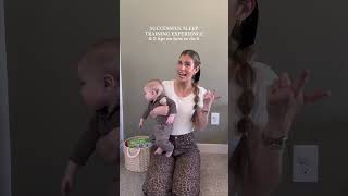 tips on how to successfully sleep train your baby #sleeptrainingsuccess #sleeptrainin